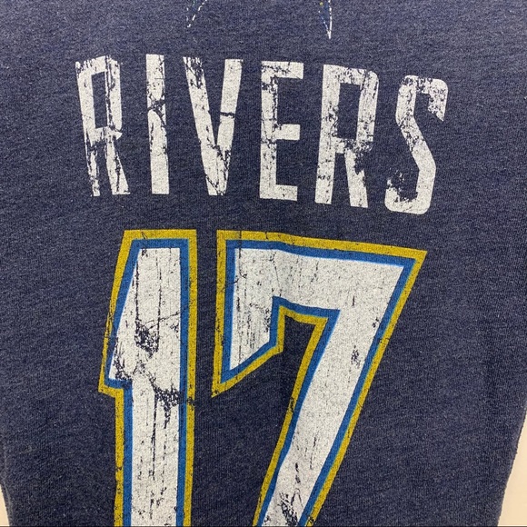 NFL Team Womens Chargers RIVERS Print T Shirt - Picture 4 of 8